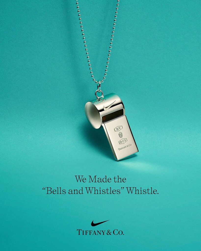 Confira a collab inédita Tiffany x Nike que movimentou as redes após divulgação das primeiras imagens da coleção
